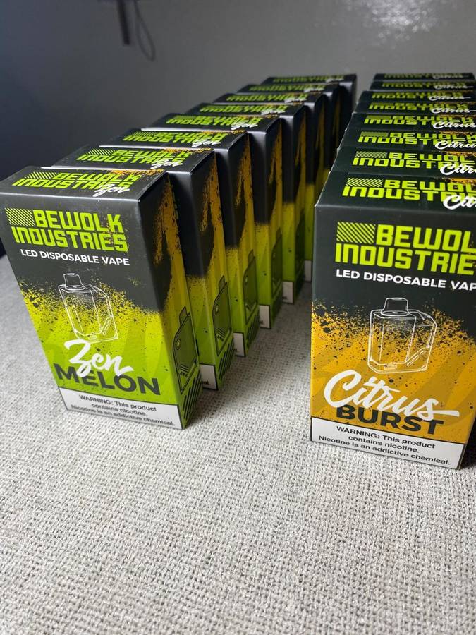 Belwork industries disposable Vapes 6000 Puffs