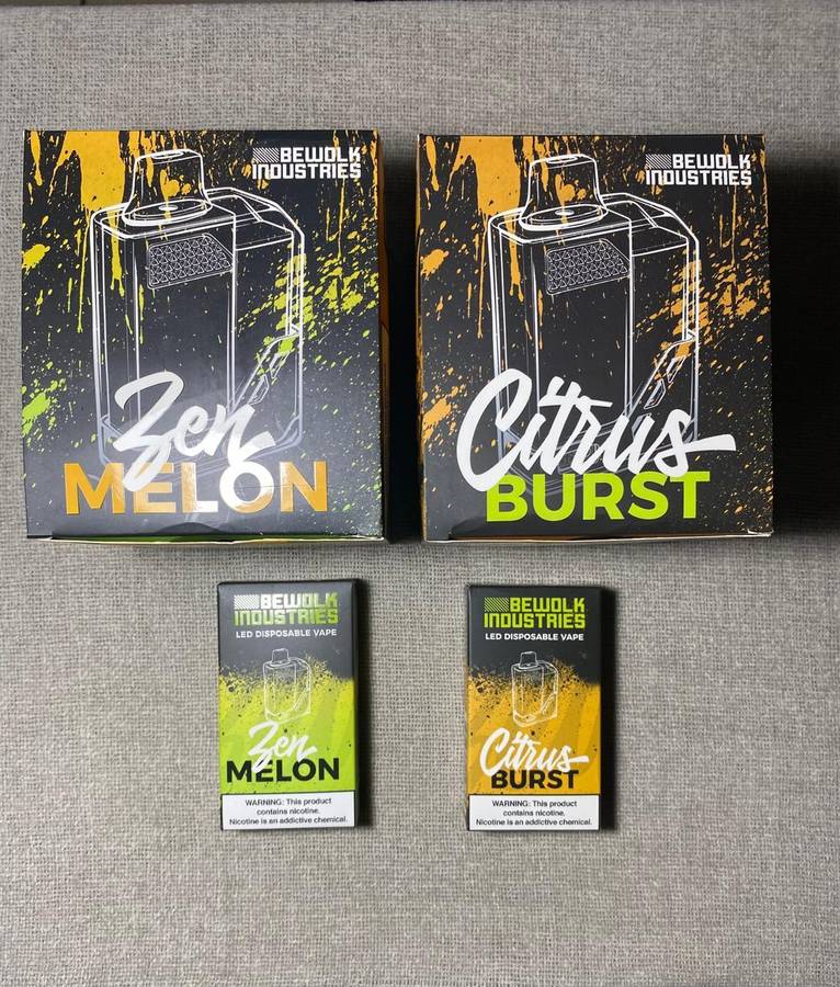 Belwork industries disposable Vapes 6000 Puffs