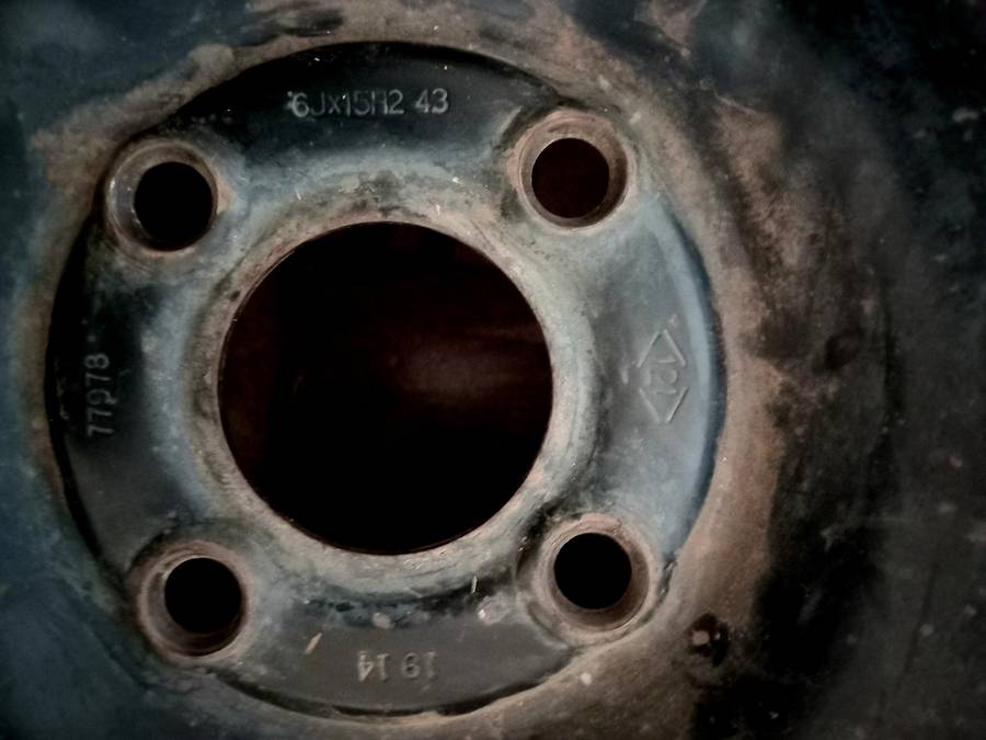 Spare Rim and Tyre 15inch