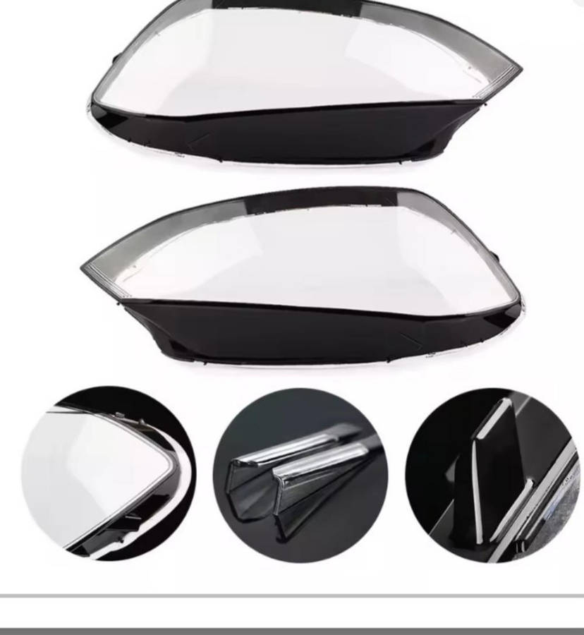 VW Golf 7 GTI 2014-2017 Left- Headlight Glass Lens Plastic Cover