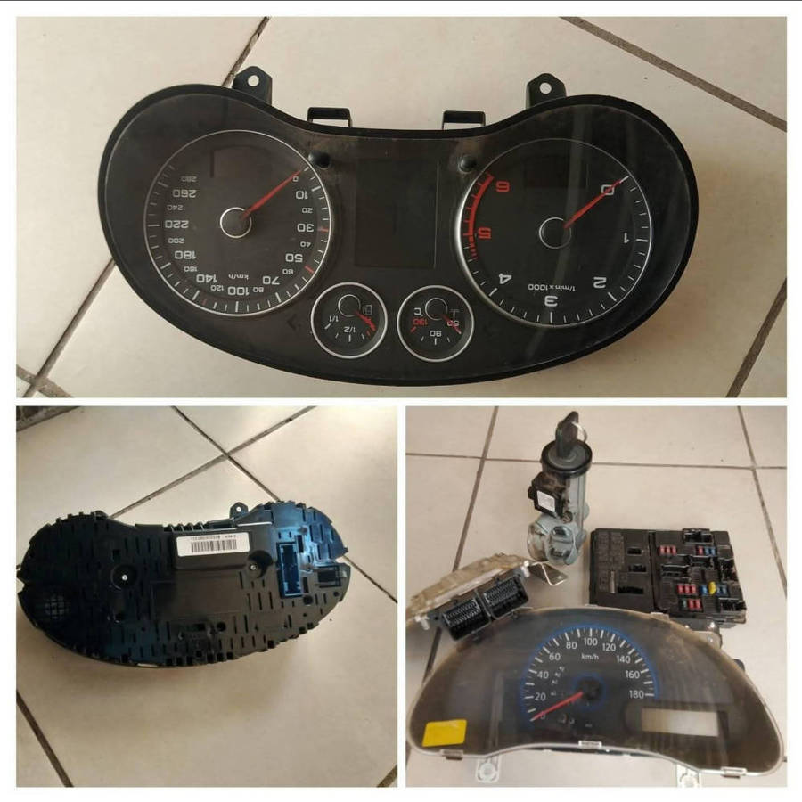 Datsun Go lockset + clasta speedometer