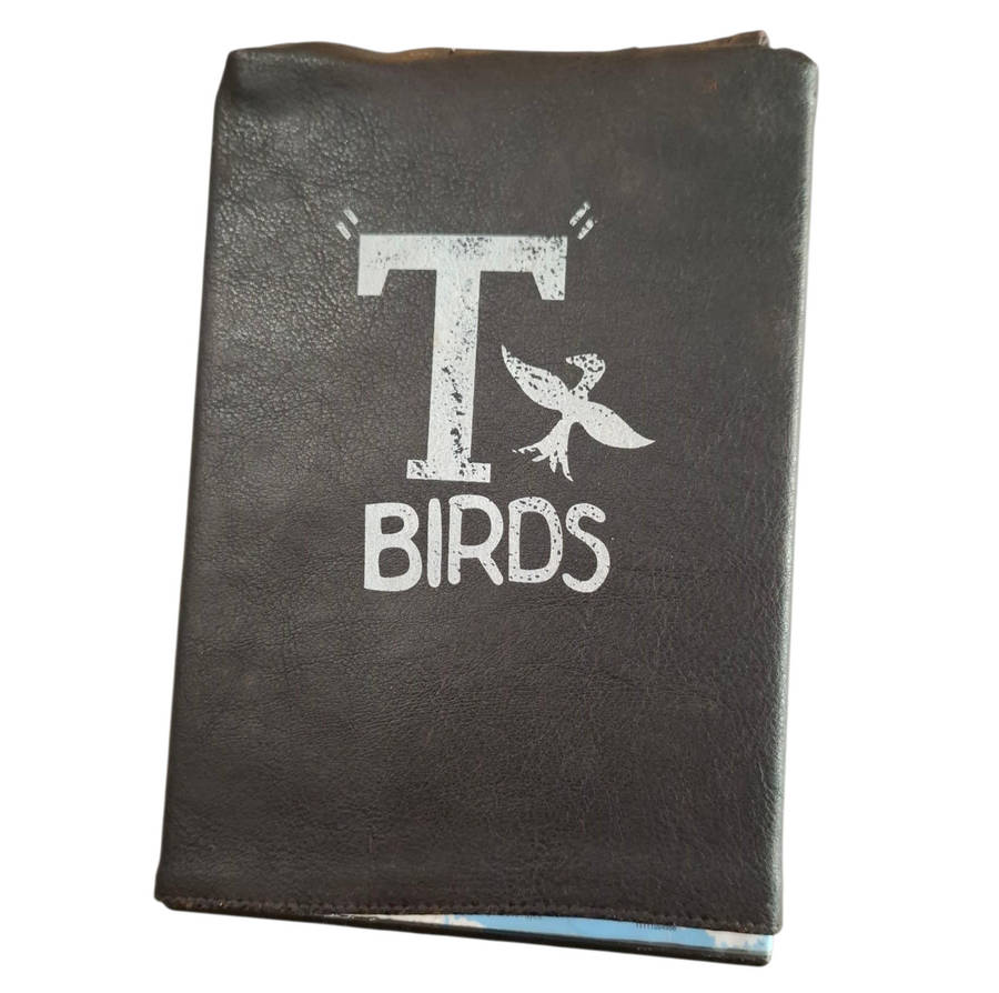 Grease DVD in Faux Leather 'T' Birds Jacket Cover