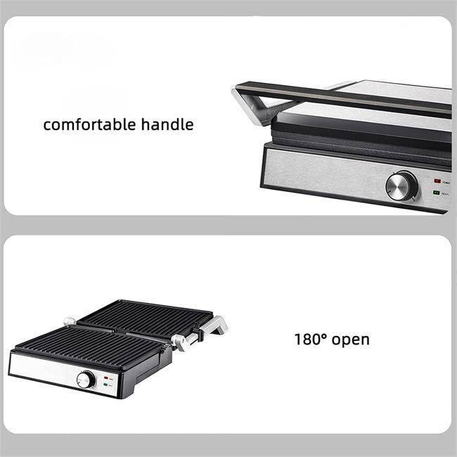 Sandwich Maker Non-sticking Grill For Steak Breakfast Maker Machine