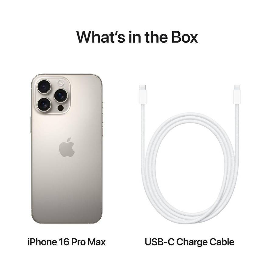 APPLE IPHONE 16 PRO MAX 256GB NATURAL TITANIUM