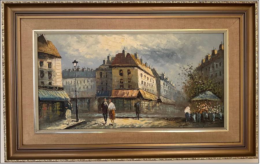 Caroline C Burnett Original Oil Painting