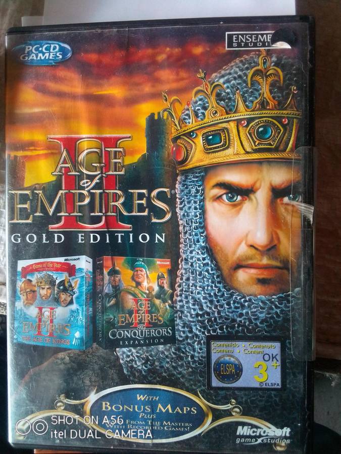  Age of Empires II (PC)  Collectors Edition | Disc + Booklet + Foldout Map | Near Mint