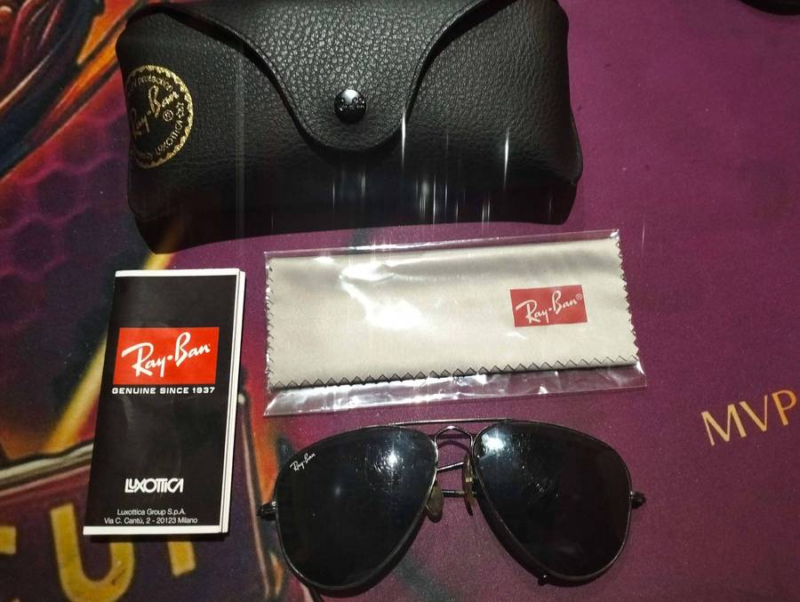 Vintage B&L Ray-Ban Aviator Sunglasses - Original with BL Lenses & Case