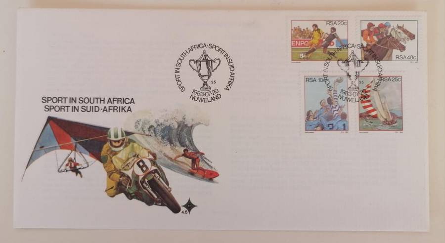 1983 Sport in South Africa FDC | PT 4.5 | Newlands
