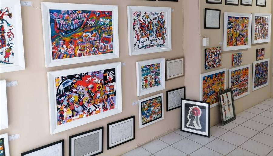 Original Sketch by Elwin Buchel  Rare Opportunity to Own Exclusive Art 200mm x 290mm Sketch Framed