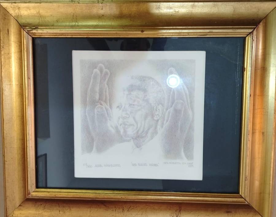 GOD BLESS MADIBA 57/300 Print