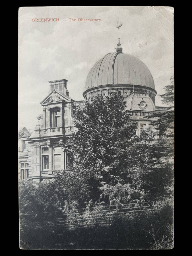 1902 Greenwich  The Observatory postcard  London CHIEF OFFICE