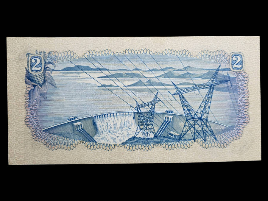 South Africa 2 Rand Banknote UNC  1976 Issue (T.W. de Jongh Signature)