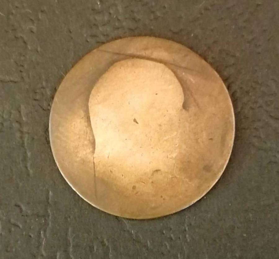 1902 Edward VII Halfpenny Low Tide Variety  Collectible British Bronze Coin
