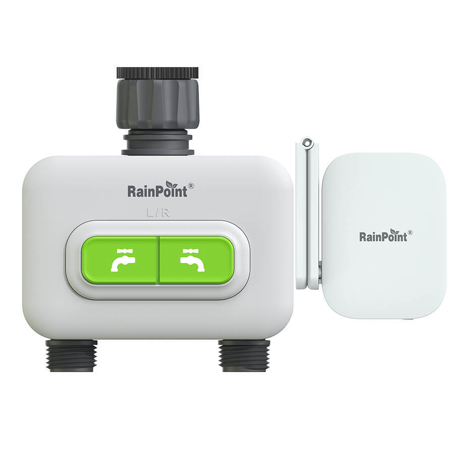 RainPoint Wireless Smart Wi-Fi 2-Zone Irrigation Timer (Device Only)