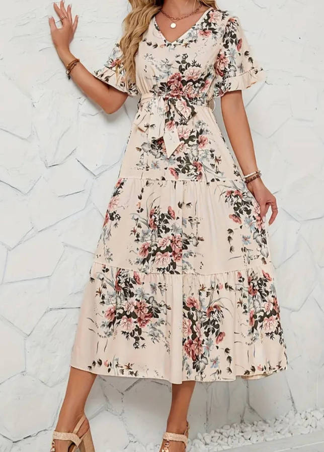 Woman's Floral Dress
