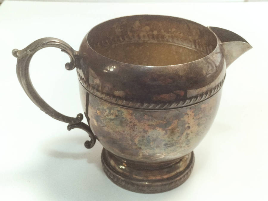 Vintage Silver-plated water pitcher