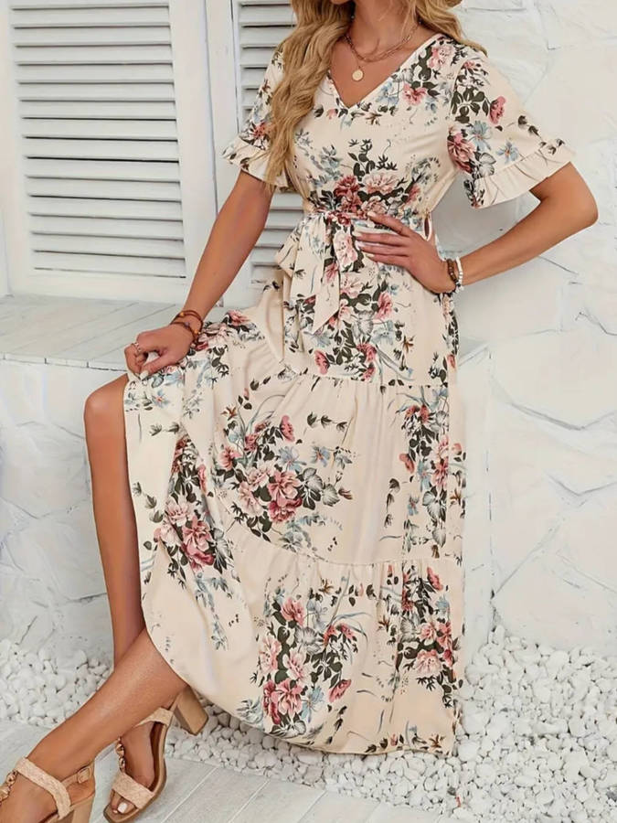 Woman's Floral Dress
