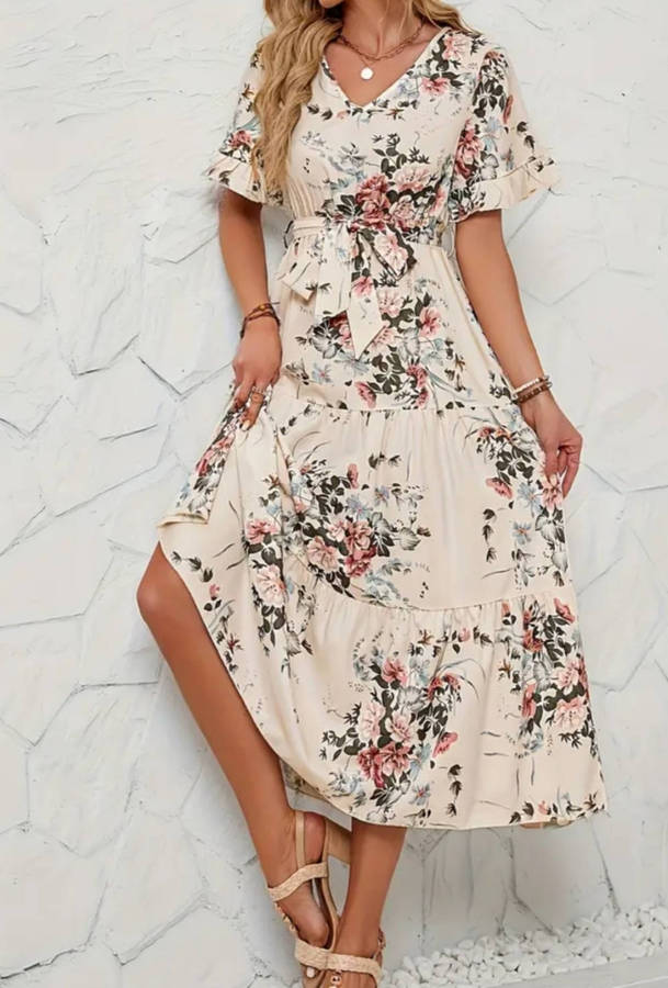 Woman's Floral Dress
