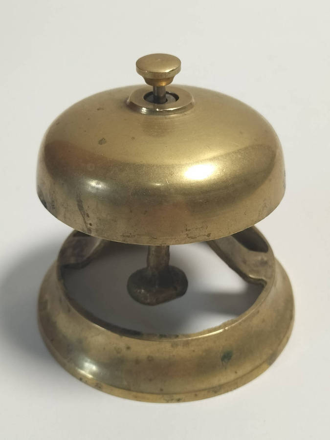Vintage Brass Reception Bell