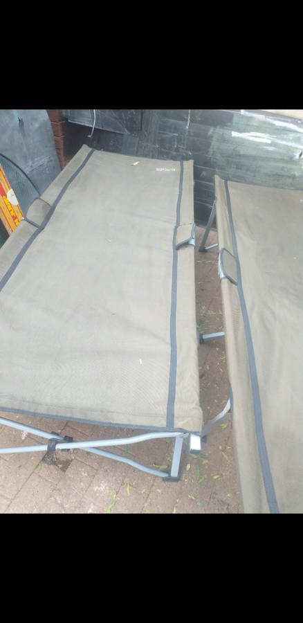 Foldable camping beds