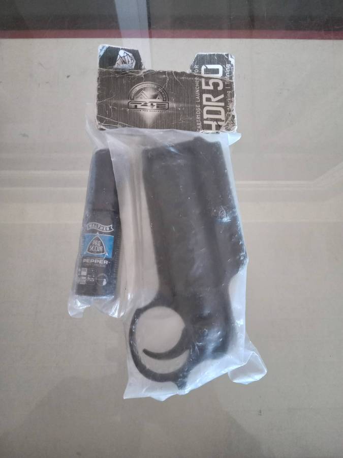 PEPPER GEL LAUNCHER ATTACHMENT FOR 0.50 CALIBER UMAREX HDR 50 REVOLVER
