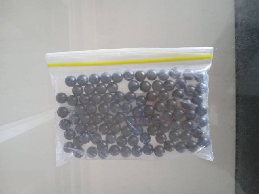 1 PACK OF 100 X 0.43 CAL SOLID NYLON BALLS + 20 PEPPER BALLS FOR UMAREX WALTHER PPQ SELF DEFENSE GUN