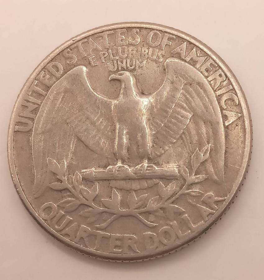 6 USA QUARTER DOLLARS: 1 X 1965, 1 X 1969, 1 X 1974, 1 X 1981, 1 X 1983 + 1 X 1996- 1 BID TAKE ALL