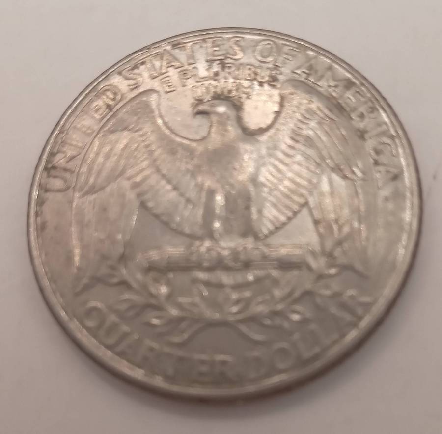 6 USA QUARTER DOLLARS: 1 X 1965, 1 X 1969, 1 X 1974, 1 X 1981, 1 X 1983 + 1 X 1996- 1 BID TAKE ALL
