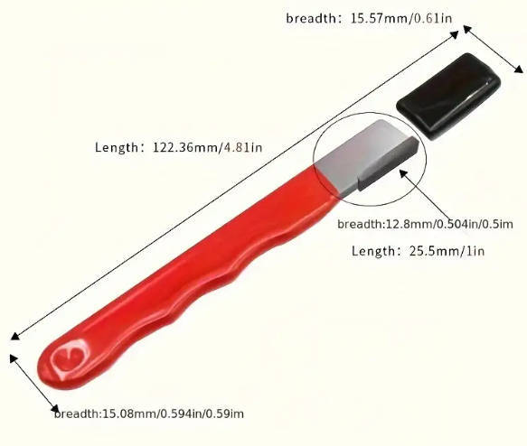 One Piece Professional Kitchen Knife Sharpener Tool With Non Slip Handle - Durable
