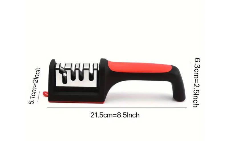 Knife Sharpener 4 Stages Professional Kitchen Knife Sharpening Stone Tungsten Diamond Ceramic