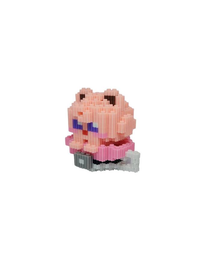 Yang Pin Magic Block Jigglypuff-Style Building Figure | Fan-Inspired Pokémon-Compatible Collectible