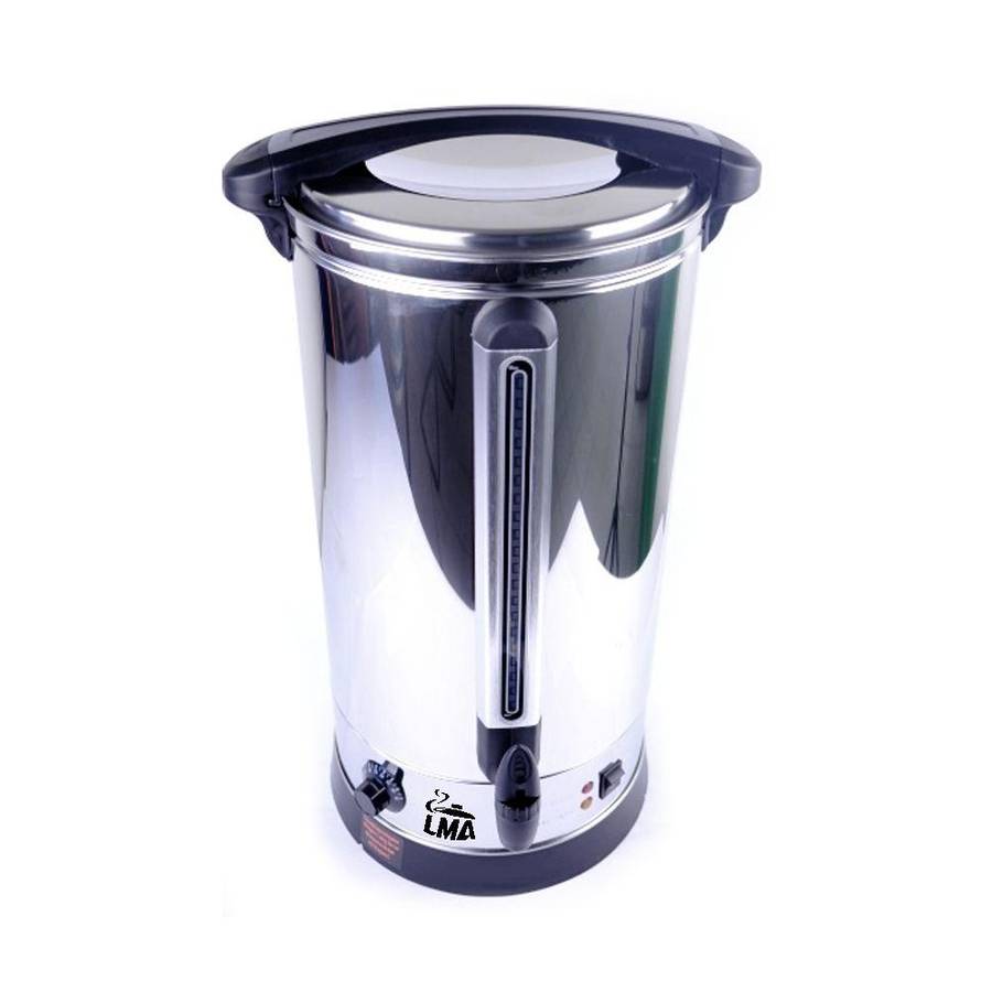 35 Litre Stainless Steel Electric Hot Water Boiler Urn - Catering & Office Essential SA