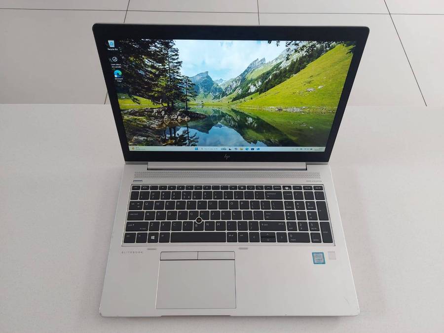 2019 HP EliteBook 850 G6 Core i5-8365U 1.60GHz 8GB Ram 256GB NVMe SSD