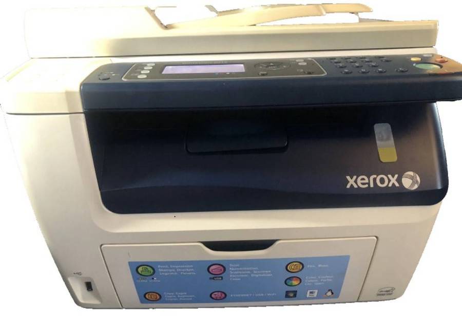 Xerox Workcentre 6015 A4 Colour Multifunction Laser Printer need new cartridges