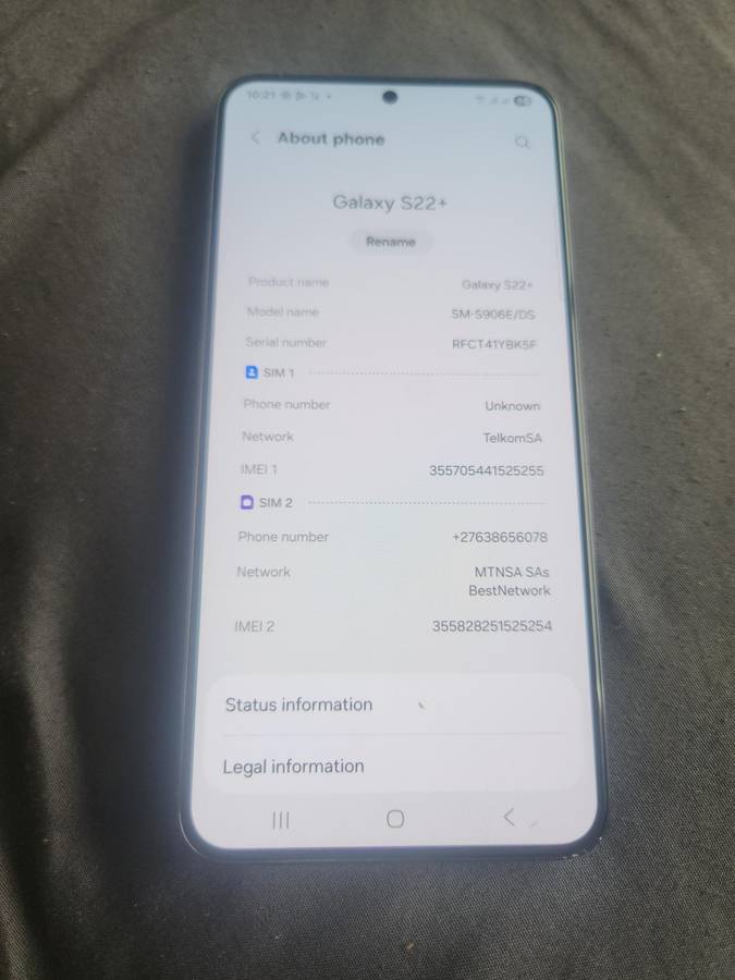 SAMSUNG S22 PLUS 256GB