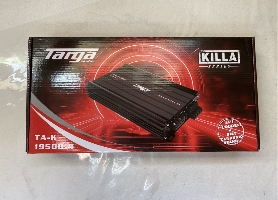 Targa TA-K19500.4 Killa 19500W 125RMSX4 4-Channel Amplifier