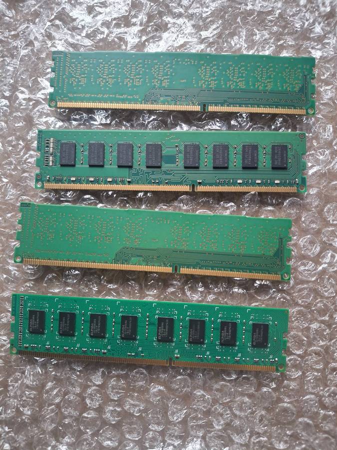 DDR3 16GB (4x4) 1600MHz Desktop RAM (Assorted)