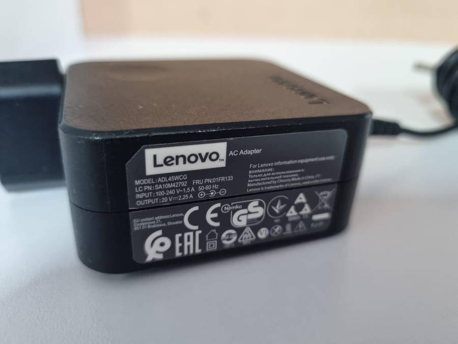 Lenovo 45W Small Pin Charger (Original)
