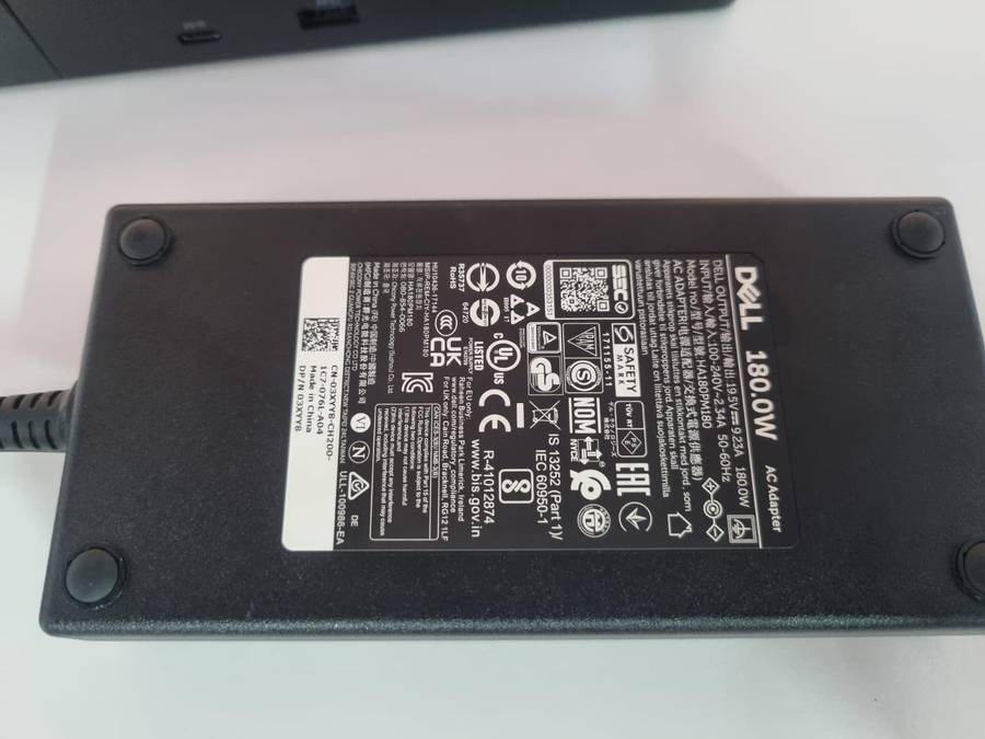 Dell WD19 Docking Station c/w 180W AC Adapter