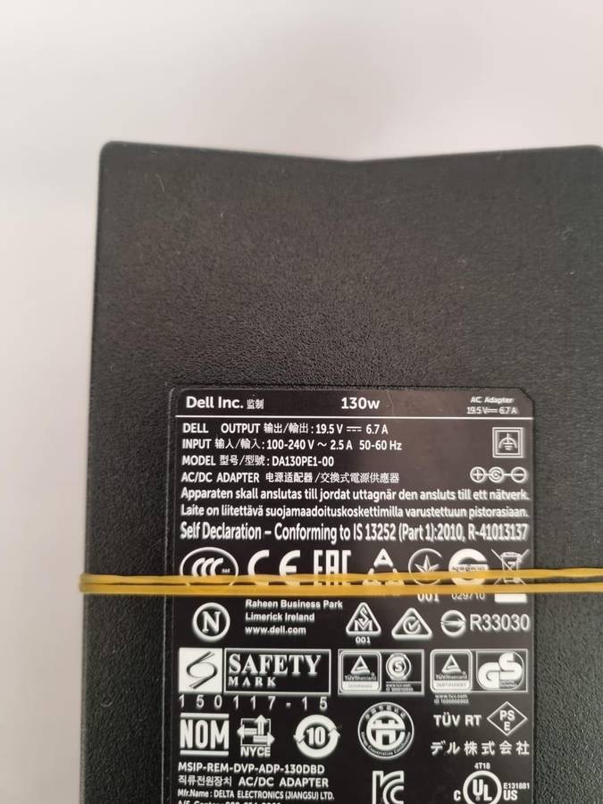Dell 130W Big Pin Charger (OEM)