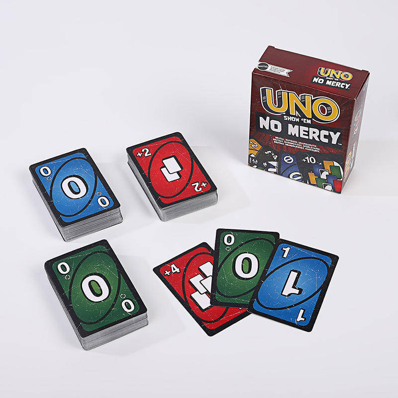 Uno Show 'Em No Mercy Card Game - Brown