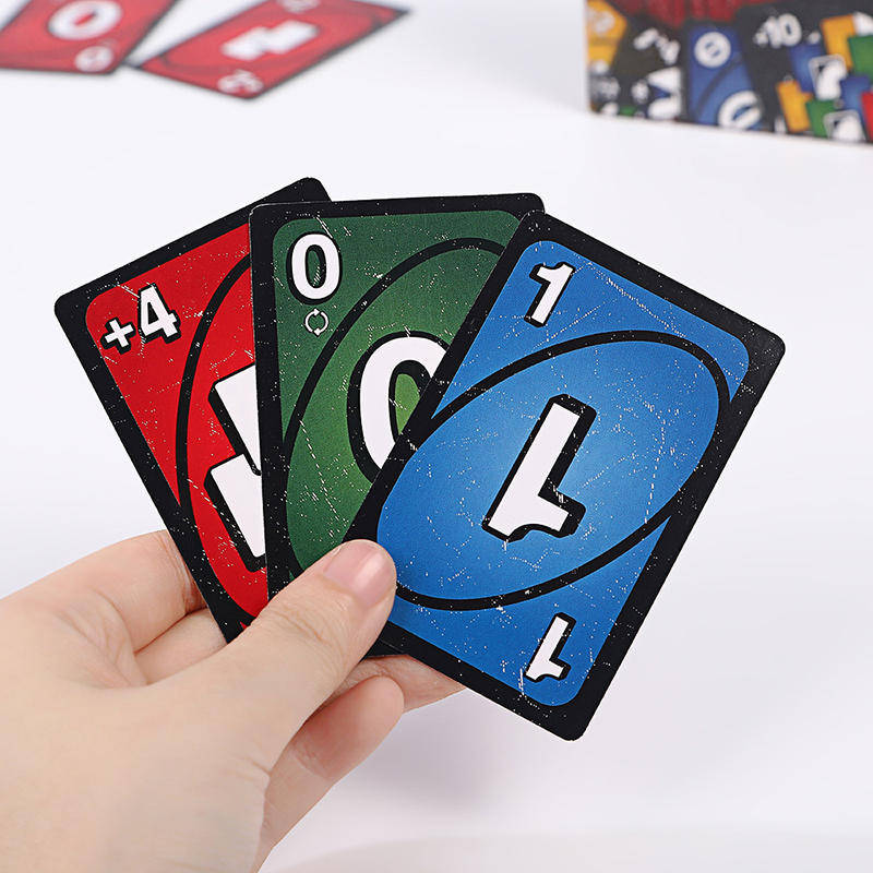 Uno Show 'Em No Mercy Card Game - Brown