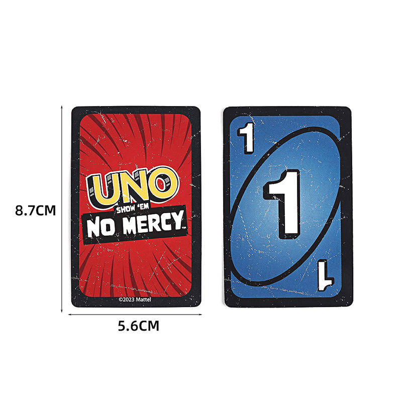 Collectible Tin Box Uno No Mercy - Brown