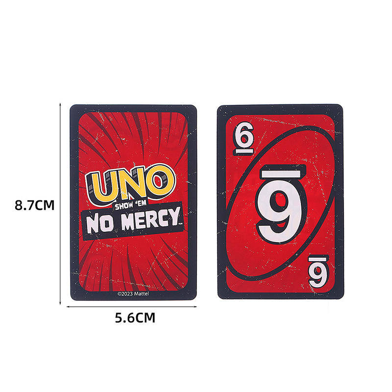 Uno Show 'Em No Mercy Card Game - Brown