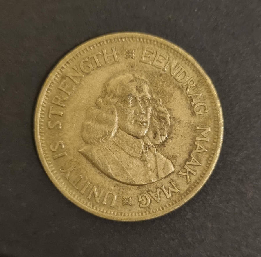  Rare 1964 South Africa 1c Coin  Beautifully Aged with Historical Value 