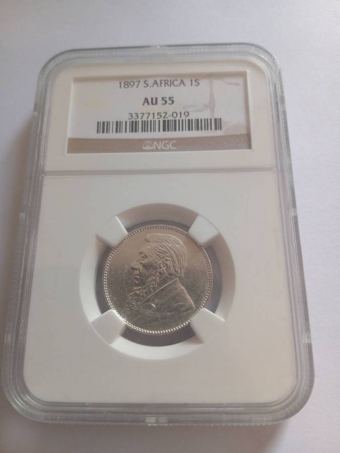 1897 1 Shilling NGC