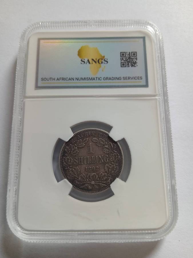 1892 1 Shilling VF 30