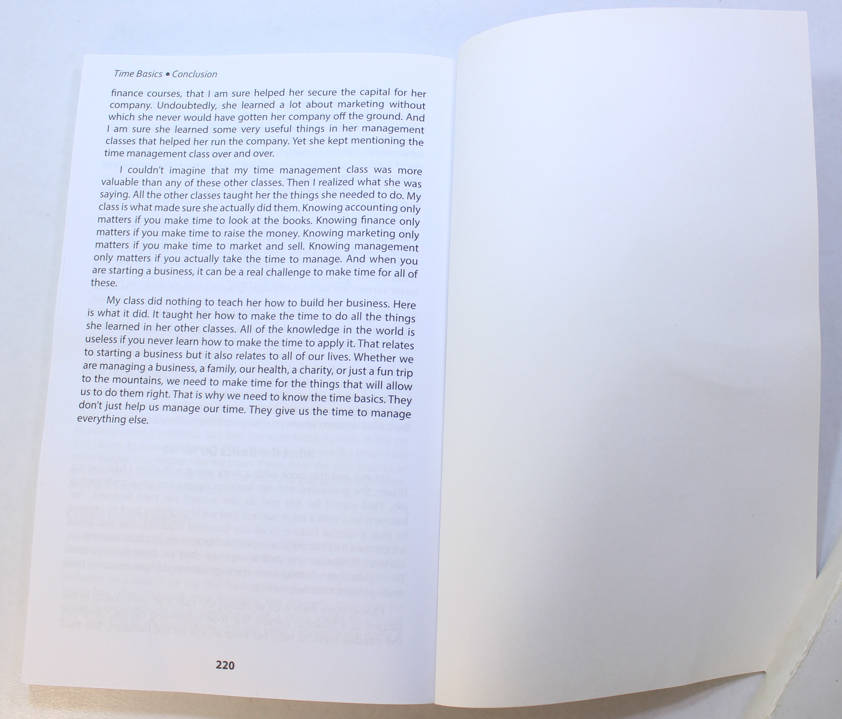 Time Basics By Jim Muncy Softcover Book