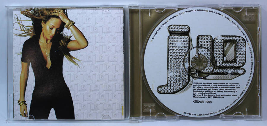 Jennifer Lopez J.Lo CD Euro Special Edition Bonus Tracks and Cover