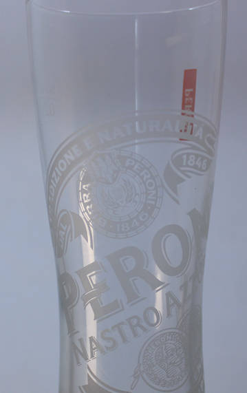 Peroni Nastro Azurro Birra Azzurro 200ml Beer Glass